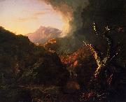 Thomas Cole Landscape with Dead Tree USA oil painting artist